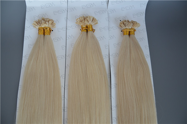 Italian keratin cold fusion flat tip hair extensions in Dubai   ZJ0079